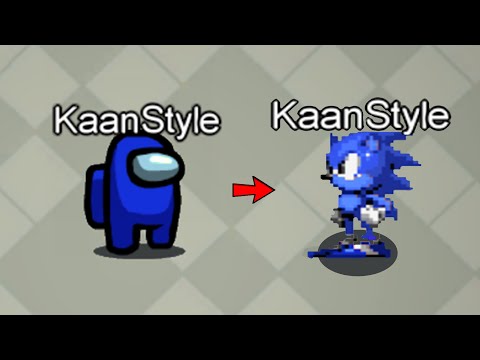 AMONG US 'TA SONİC KARAKTERİNE DÖNÜŞTÜK!