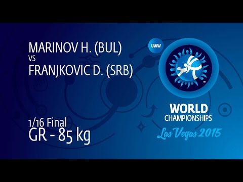1/16 GR - 85 kg: H. MARINOV (BUL) df. D. FRANJKOVIC (SRB), 2-0