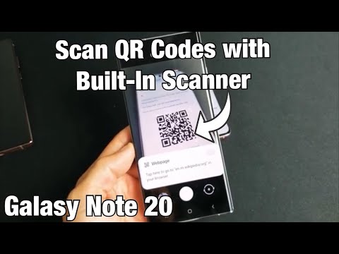 Galaxy Note 20: How to Scan QR Codes w/ Built-In QR Scanner + Tips