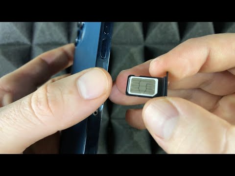How to Insert SIM Card in iPhone 12 Pro Max 128gb