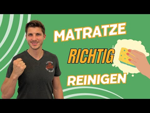So einfach kannst Du Deine MATRATZE REINIGEN ✅ 💪
