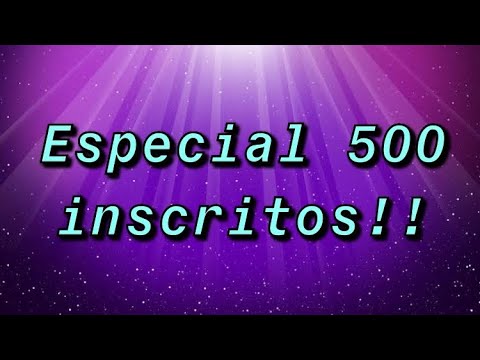 CLIPE DE 500 INSCRITOS!!!