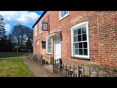 Jane Austen's House, Chawton Village and Gardens Walk, English Countryside 4K