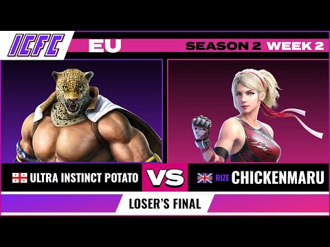 Ultra Instinct Potato (King) vs RIZE Chickenmaru (Lidia) - ICFC EU: Season 2 Week 1 - Loser's Final