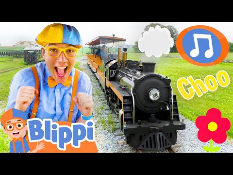 Choo Choo Train Song | Blippi Music 🚀