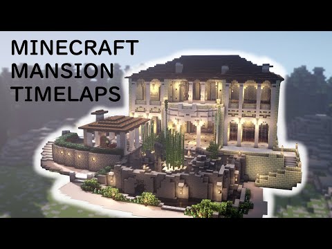 Mansion - Minecraft Timelapse