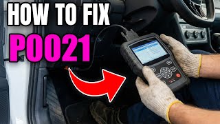 How To Fix P0021 Code | Camshaft Position Timing Over Advanced - Bank 2 Solenoid Repair