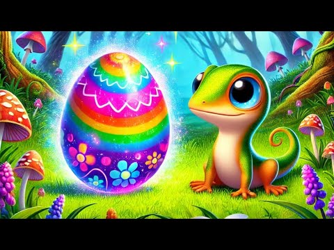 "O Lagarto e o Ovo Mágico - Uma Aventura Musical Infantil Inesquecível"