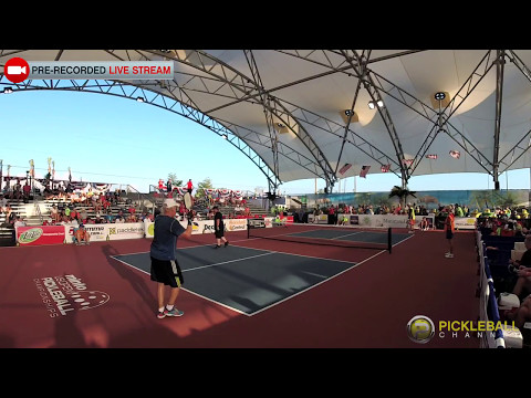 Pre-Recorded Live: Men's Doubles 50+ 5.0 GOLD - Minto US Open Pickleball Championships 2017