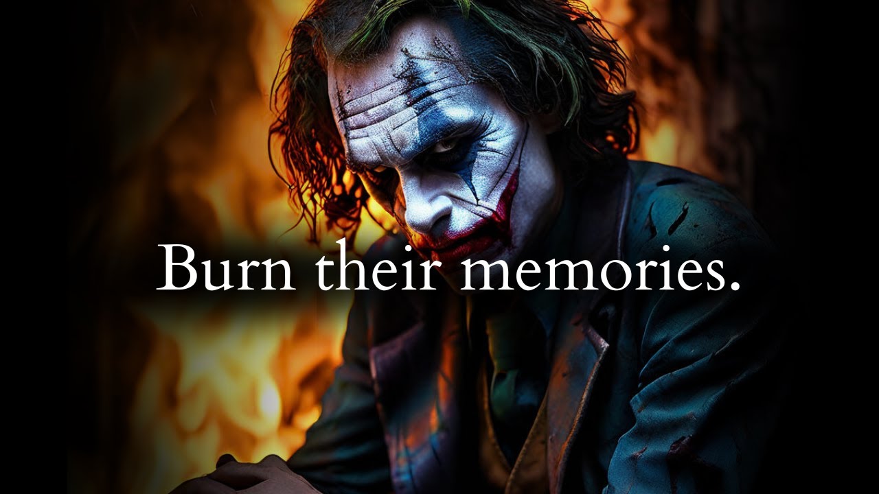 Time to Burn their memories - Joker Speech (Powerful)