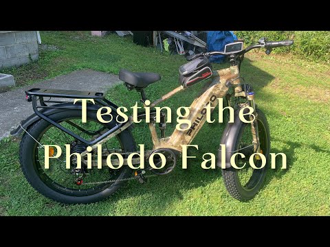 Riding the Philodo Falcon e-bike