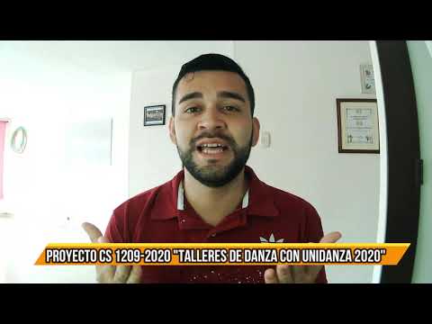 AVANCE EJECUCIÓN PROYECTO CS 1209-2020 TALLERES DE DANZA CON UNIDANZA 2020