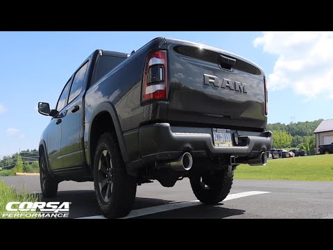 SO PUMPED! 2019 Ram 1500 Corsa Extreme Sound Exhaust System (Install & Review)