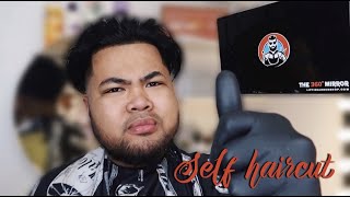 SELF HAIRCUT TRANSFORMATION!!