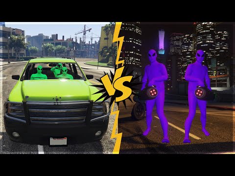 👽ALIEN KRIEG IN LOS SANTOS!👽[Lucasmex]