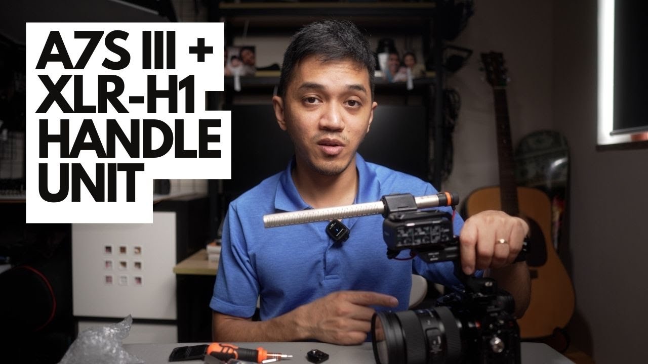 Sony A7S III with XLR-H1 + Rode NTG 3 SETUP