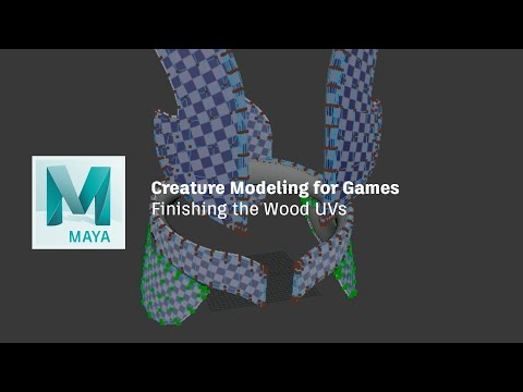 3D Creature Modeling for Games with Maya and ZBrush - Lesson 21 / 22