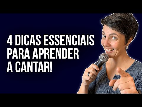 4 dicas essenciais para aprender a cantar