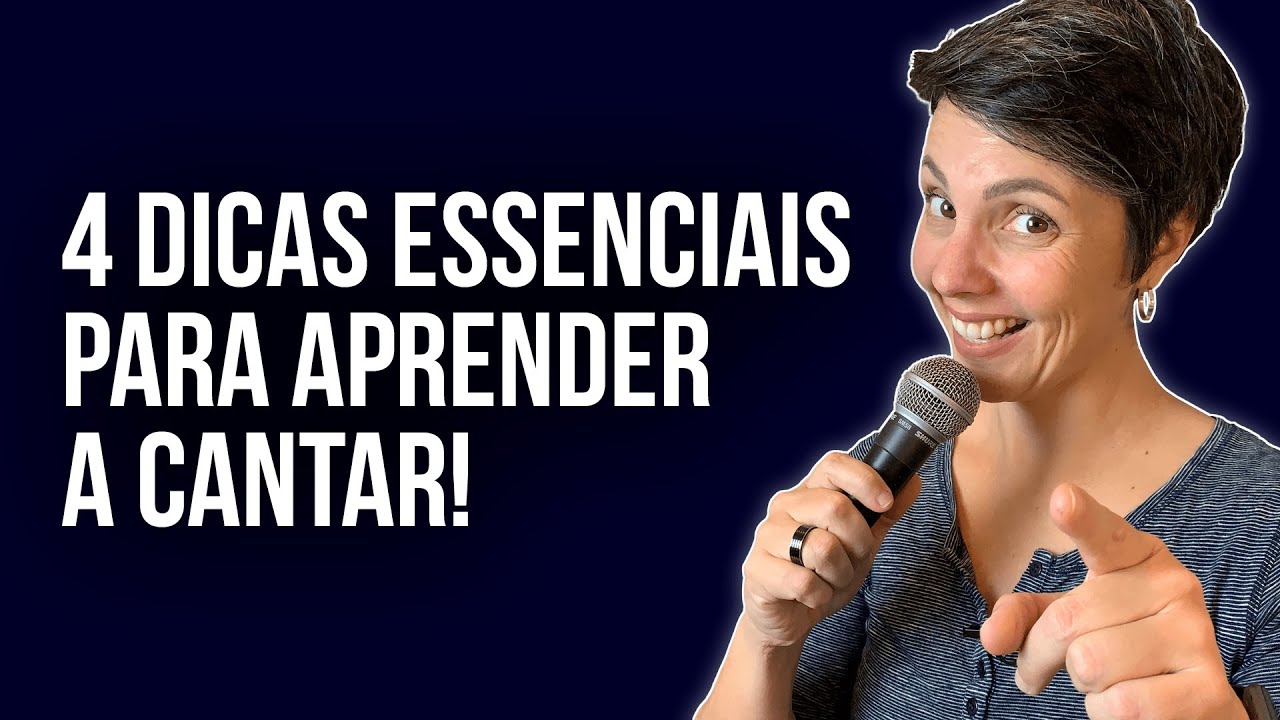 4 dicas essenciais para aprender a cantar