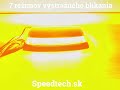 LED rampa 12/24V - 84x 0,5W LED oranžová ECE R65/R10 magnetická (304x157x59mm) - Video Youtube