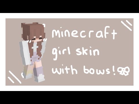 cute minecraft girl skins with bows ! π€ | keopimi