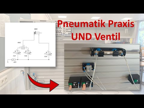 Grundlagen Pneumatik | Zweidruckventil UND| Steckwand Theorie zur Praxis