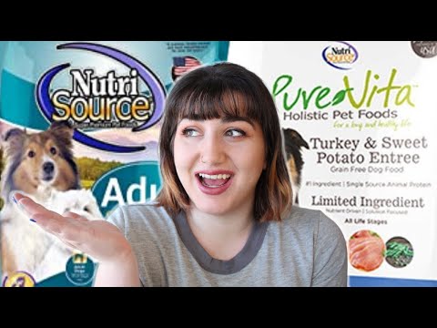 Pet Nutritionist Reviews Nutrisource and Purevita Dog Food