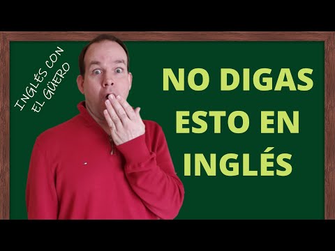 NO DIGAS NADA EN INGLÉS! | ¿NO PUEDES DECIR HELLO EN INGLÉS?