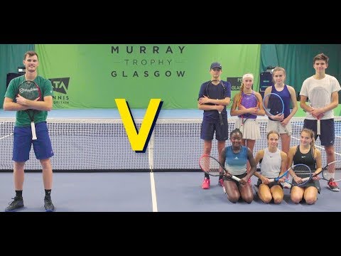 Taking on the National Tennis Academy, Stirling!