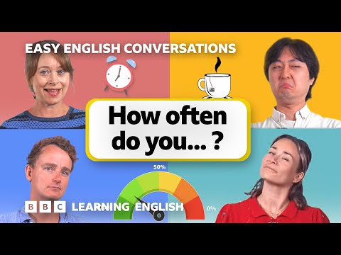 How often do you...? Easy English Conversations 💬 Episode 12