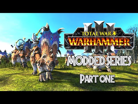 ITS DINO TIME!!! (Total War Warhammer 3 Modded Series/Lizardmen) Pt:1