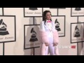 Charli XCX Arrives At The 57th Annual GRAMMY Awards Red Carpet