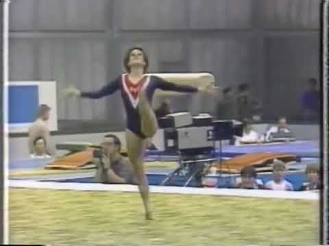 Hope Spivey 🇺🇸 FX EF 9.775 1986 Goodwill Games