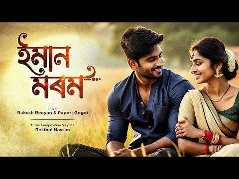 Eman Morom | ইমান মৰম | Rakesh Reeyan |Papori Gogoi |Rekibul Hassan |New Assamese Romantic Song 2023