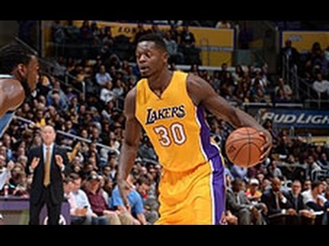 Julius Randle Throws Down a Monster Reverse Slam