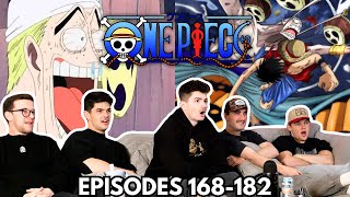 LUFFY VS GOD ENEL...One Piece Skypiea Episodes 168-182 | Reaction/Review
