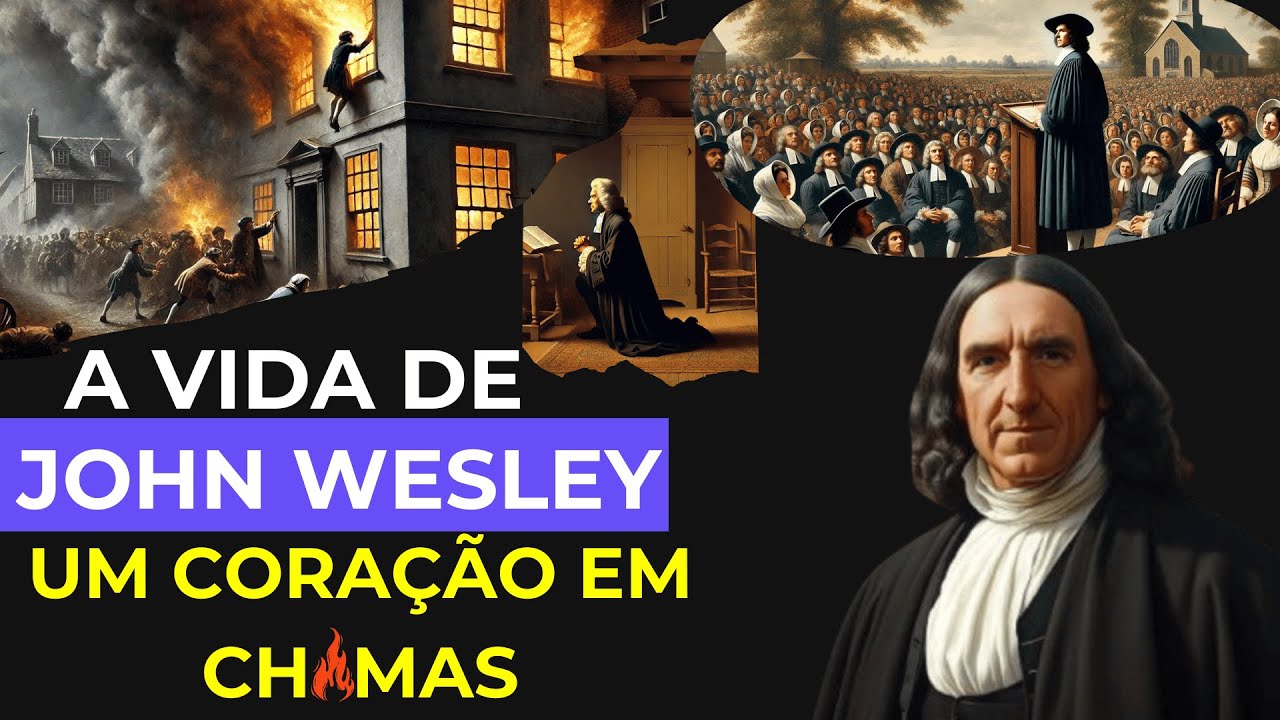 A Vida de John Wesley Como Você Nunca Viu - Um Coração Incendiado por Deus