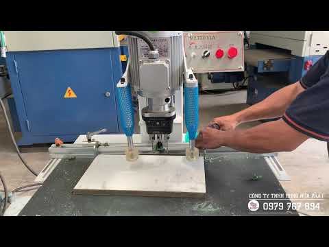 Máy khoan bản lề 1 đầu  - Hùng Hòa Phát - 0979 767 894