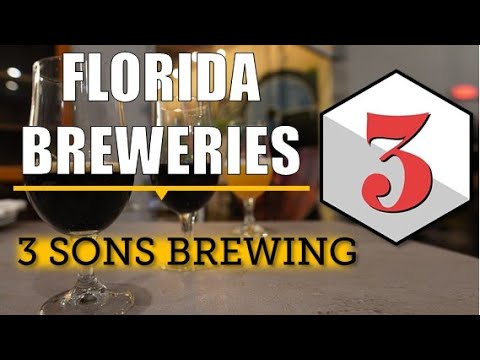 3 Sons Brewing Co Beercation Station [mini tour] Florida Brewery Series