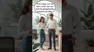 Asking a Coworker for Help – Simple English Conversation at Work