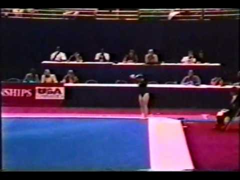 27th AA Deborah Mink FX   1993 USA Gymnastics Championships