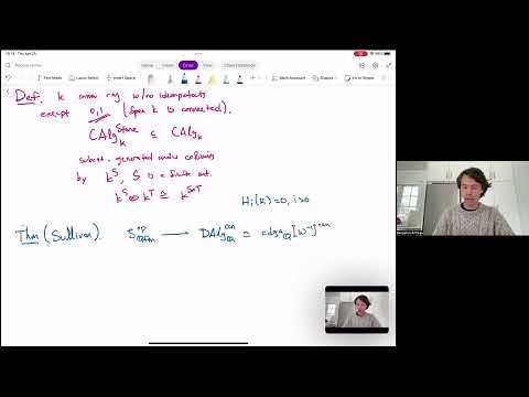 Benjamin Antieau (Northwestern) on "Binomial rings and stacks in topology."