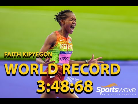 Faith Kipyegon Makes History Again! 🔥  New 1500m World Record – 3:48.68 🇰🇪👑