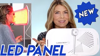 NEW from Current Body: Red and Blue LED Light Therapy Panel for Skin Rejuvenation and Pain Relief