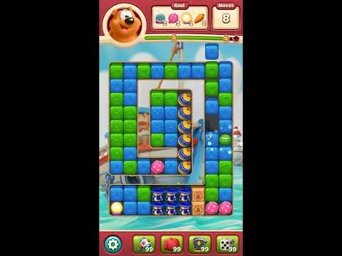 Toon Blast Level 8214 - NO BOOSTERS 🐻🐺🐱 | SKILLGAMING ✔️