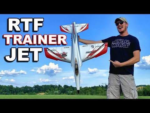 World's FIRST RC SMART Jet for Beginners READY TO FLY - E-flite Habu STS - TheRcSaylors
