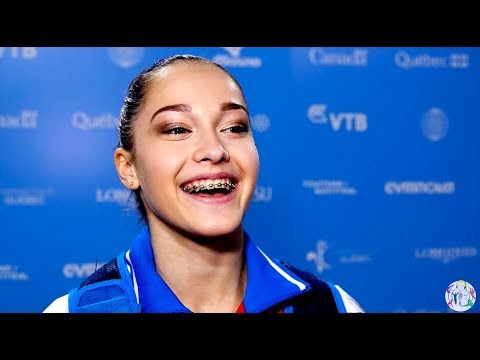 Elena Eremina (RUS) Interview - 2017 World Championships - Qualifications