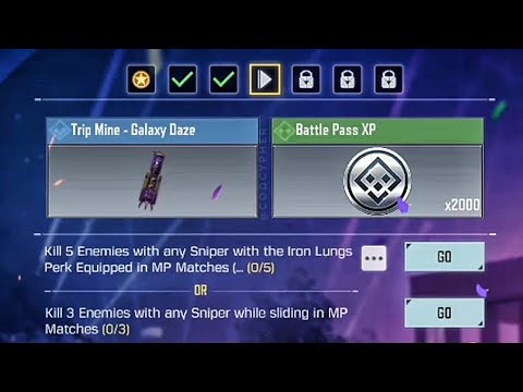 👉Full Video Tutorial- Kill 5 Enemies with any Sniper with the Iron Lungs Perk Equipped in MP Matches