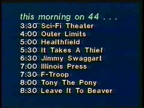 WSNS-TV 44 Chicago, Today, this Morning on 44 bumper