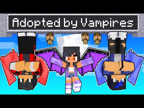 Aphmau Fan - APHMAU Adopted by VAMPIRE FAMILY in Minecraft!  - Parody Story (Ein,Aaron and KC GIRL)